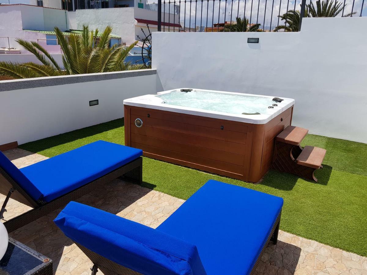 라스팔마스 Fantastica Vivienda Familiar Con Jacuzzi Y Sauna 빌라 외부 사진